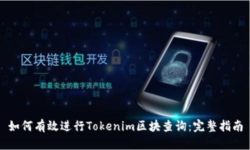 如何有效进行Tokenim区块查询：完整指南